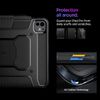 Spigen Rugged Armor Pro Case Compatible with iPad Pro 11 inch M4 (2024) 5th Generation - Black