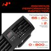 A-Premium A/C Air Vent Panel Compatible with Toyota Camry 2007-2013, Front Side, Black