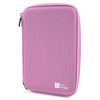 DURAGADGET Pink Rigid Protective Armoured Case with Netted Interior Pocket and Elasticated Strap - Compatible with LeapFrog Epic Academy Edition Tablet