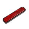 Hihaha Universal Reflector Self Adhesive for Motorcycle Scooter Bicycle Red Durable Material