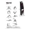 Spashan XYZ Exercise Training Diet Yoga Mat Red + White