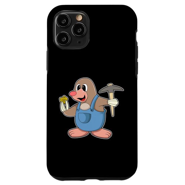 iPhone 11 Pro Mole Miner Pickaxe Mining Case
