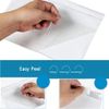 6" x 9" Clear Adhesive Top Loading Packing List Shipping Label Envelopes Pouches (100 Pack)