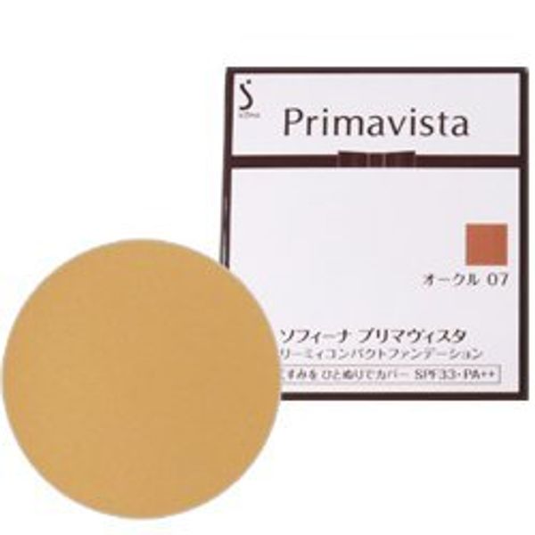 Kao Sofina Prima Vista Creamy Compact Foundation [Refill] SPF33 PA++ [Ochre 05]