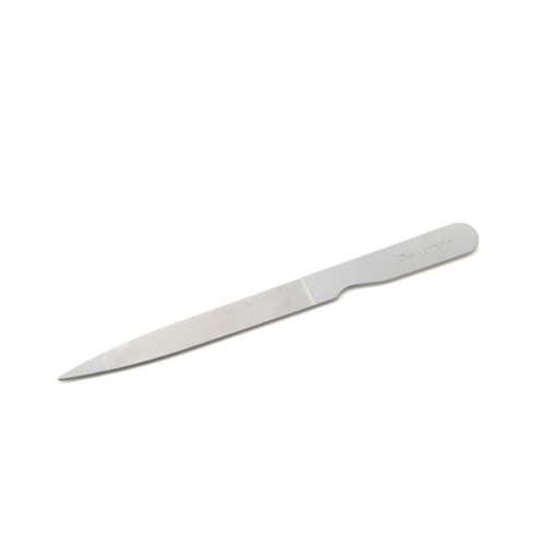 SUWADA Stainless Steel Nail File, 5.9 inches (150 mm), Case Included, Black, Made in Japan