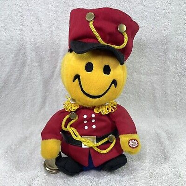 Dan Dee Smiley Face Plush Tickle Wiggle Singing Nutcracker Soldier w/ Batteries