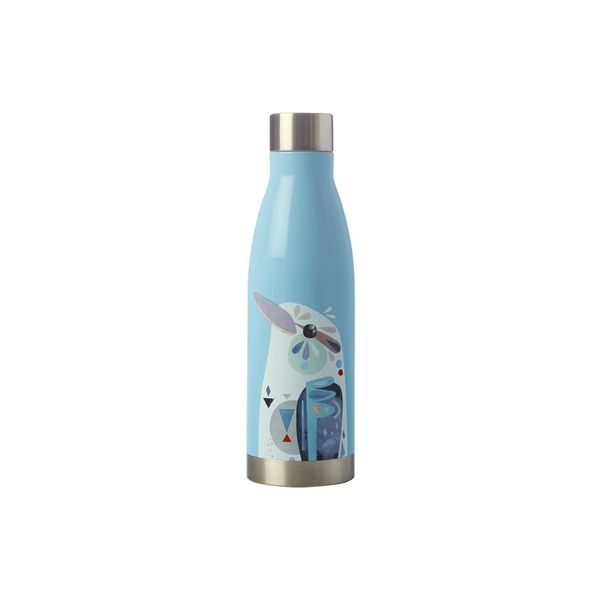 Maxwell & Williams Pete Cromer Insulated Water Bottle, Kookaburra Design, BPA Free Stainless Steel, 500 ml