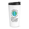 World's Best Vegan Travel Mug Cup