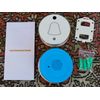 Smart Doorbell Camera BLUE WHITE - Wi-Fi Enabled, Battery, Cloud Storage, Chime