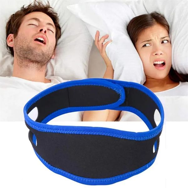 Anti Snoring Chin Strap, Adjustable Chin Strap for Snoring, Breathable Snore Stopper for Women,Men,Most Face Shapes