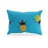 Classic Geometric Pattern Children/Kids Duvet Single Cover Set - Bug Time Blue