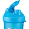 SmartShake Original Multi-Storage Shaker Bottle 600ml - Neon Blue