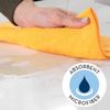 200 Pack Microfiber Cleaning Cloth, Bulk Towels for Home, Reusable Microfiber To