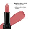 Avon Ultra Matte Lipstick Pure Pink with Vitamin E, Avocado Oil and Sesame Oil for Comfortable Coverage that Won't Cake, Crack or Dry
