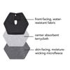 G-Tube Pads (3 Pack) Black/Grape/Magenta