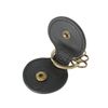 RIDEZ Black RAD04 Round Key Chain