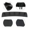 Black Rear Bumper Lower Lip Diffuser Shark 5 Fins Spoiler Chin For E46 E90 E92