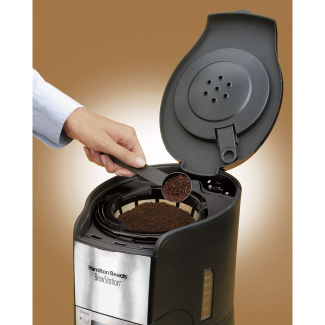 Hamilton Beach Brew Station Coffeemaker, 10 Cup Dispensing