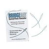BridgeAid Dental Floss Threader Bottle 150, 3 Pack