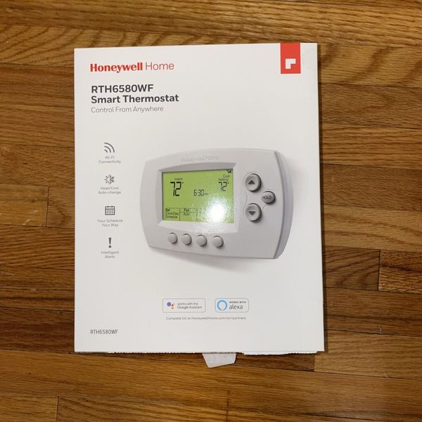 Honeywell Wi-Fi 7-Day Programmable Touchscreen Thermostat (RTH6580WF) New In Box