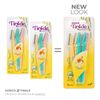 TINKLE DORCO EYEBROW RAZOR, 5 PACKS (15 RAZORS)