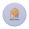 Nauset Beach Cape Cod Coastal Nautical Umbrella Chairs PopSockets Standard PopGrip