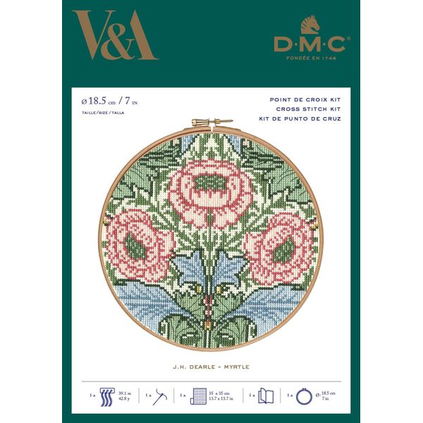 DMC Myrtle Kit by William Morris