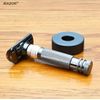 iRazor Adjustable DOUBLE EDGE SAFETY RAZOR FOR MEN+5 SHAVING BLADES Gift Holiday