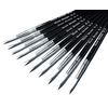 Major Brushes Sable Substitute Size 8 Paint Brushes - Pack of 10