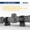BVGD Scope Mount Base in 1 Inch, Picatinny, Optics Mounts,and 30mm Dimensions (Medium Profile)