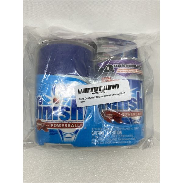 Finish Powerball Quantumatic Automatic Dishwasher Detergent Dispenser & Refill
