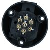 AB Tools Tow Bar Electrics 7 pin 12v N type PLASTIC Socket Trailer Lights & Gasket Seal