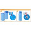 OSK Replacement Straws for Water Bottle SC-403S 092718 Translucent