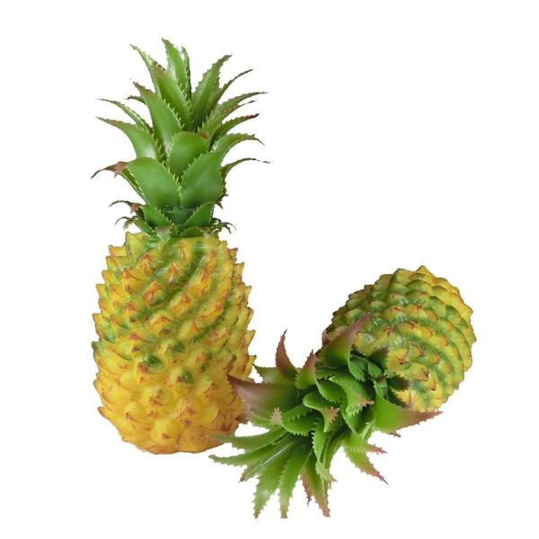 Gucra Pineapple Model Set of 2 Perfect for Food Sample Display