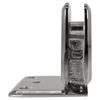 Polished Chrome Pinnacle 044 Series Wall Mount Offset Back Plate Hinge