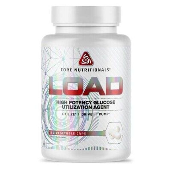 Core Nutritionals LOAD High Potency Glucose Utilization & Pump Agent - 180 Caps