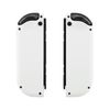 eXtremeRate DIY Replacement Shell Buttons for Switch & Switch OLED, White Custom Housing Case with Full Set Button for Joycon Handheld Controller - Controller NOT Included