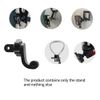 Bordhap Black Adapter Bracket Universal Camera Accessories Camera Backpack Clip Collar Mount Helmet Chin Mount