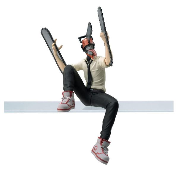 SEGA GOODS Kettensägen -Mann Statue sitzend 14 cm