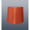 8" Faux Silk Orange Lampshades