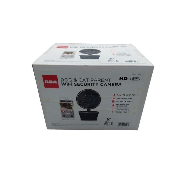 RCA Pet Camera For Dog And Cat Parents Wi-Fi pet security camera