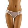 Wolbar Transparenter Damen String WB26, Weiß,L