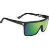 Flynn Matte Black Happy Bronze with Green Spectra Mirror