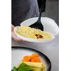 KitchenCraft Microwave Omelette Maker, Egg Maker, Easy to Clean Plastic, 21 x 15 cm, White