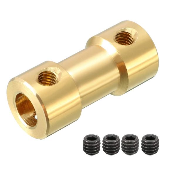 sourcing map Shaft Coupler 2mm x 4mm Connector Adapter for RC Airplane Boat Motor L20XD9