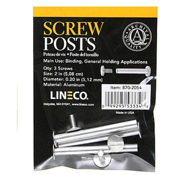 Lineco Binding Posts - 2 In.