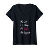 Womens Eat. Sleep. Nails. Repeat. V-Neck T-Shirt