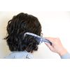 Bablo Pomade Grooming Comb Men's Wide Mesh Comb (Red Bandana Paisley Pattern), Coarse Comb Men's Bar Bar, Made in Japan