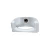 3D Cabin Wall Mount Bracket Holder Stand Compatible with PS5 Media Remote Controller - White