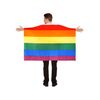 Henbrandt Gay Pride/Carnival Multi Coloured Flag Cape